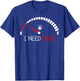 Funny Drinking I Need A Beer Meter Empty Full Fuel Men Women T-Shirt - T-Shirt | Royal