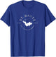 St. Bart's vintage style Graphic T shirt T-Shirt - T-Shirt | Royal