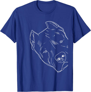 Funny Dog Dogo Argentino Men Women Kids T-Shirt - T-Shirt | Royal