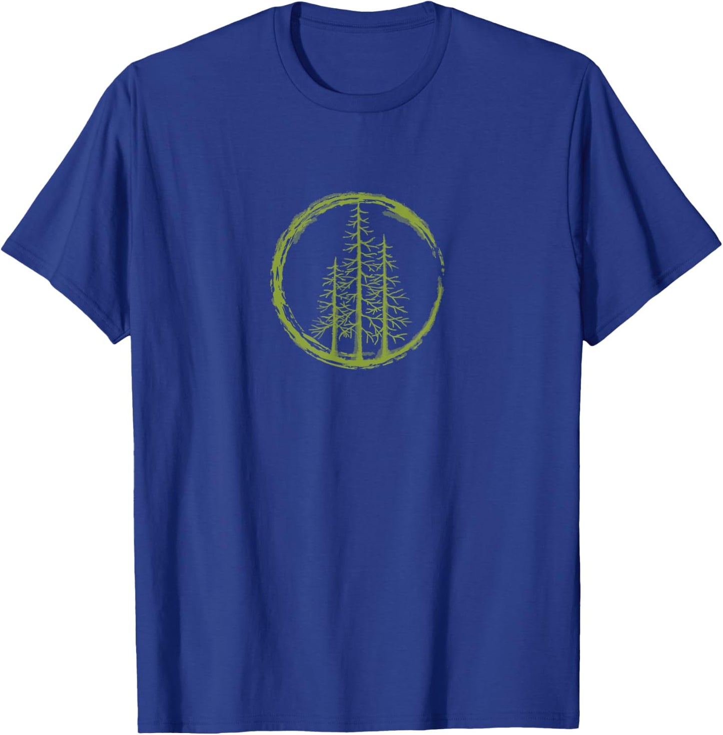 Pacific Northwest Evergreen Trees. T-Shirt - T-Shirt | Royal