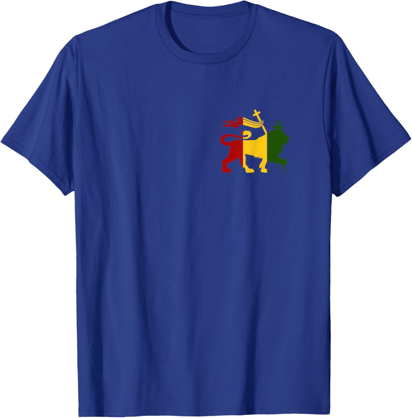 Reggae Music Lion of Judah Rastafari Jamaica Rasta Gift T-Shirt - T-Shirt | Royal