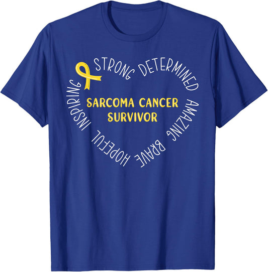 Sarcoma Cancer Survivor T-Shirt - T-Shirt | Royal