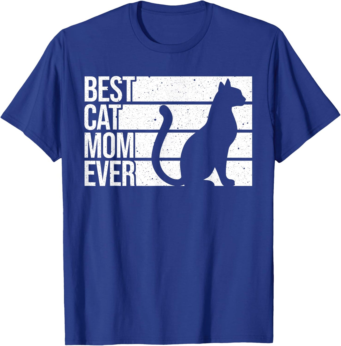 Cute Cat Mom Art Girl Cat Pet Animal Kitten Lovers T-Shirt - T-Shirt | Royal