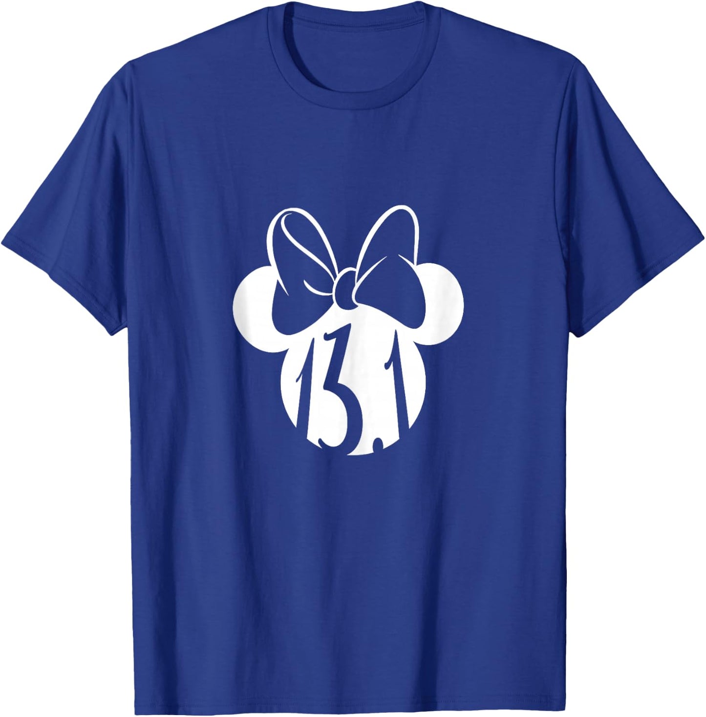 Disney Mickey and Friends Minnie Mouse Half Marathon 13.1 T-Shirt - T-Shirt | Royal