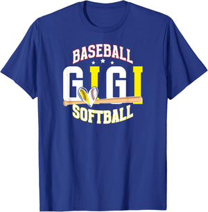 Baseball Softball Gigi Of Softball Baseball Player T-Shirt - T-Shirt | Royal