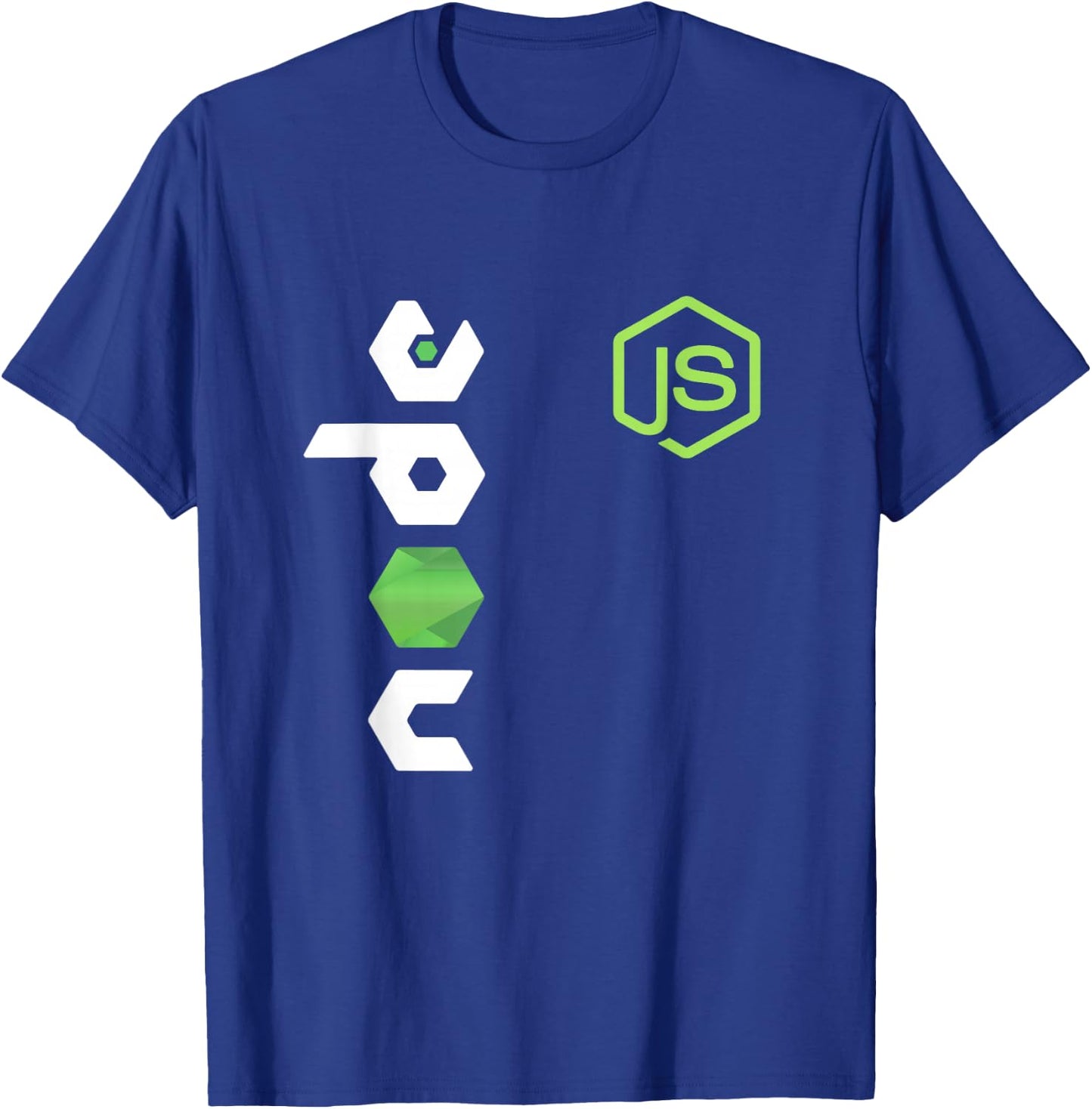 JavaScript Programmer JS Node PC Developers T-Shirt - T-Shirt | Royal