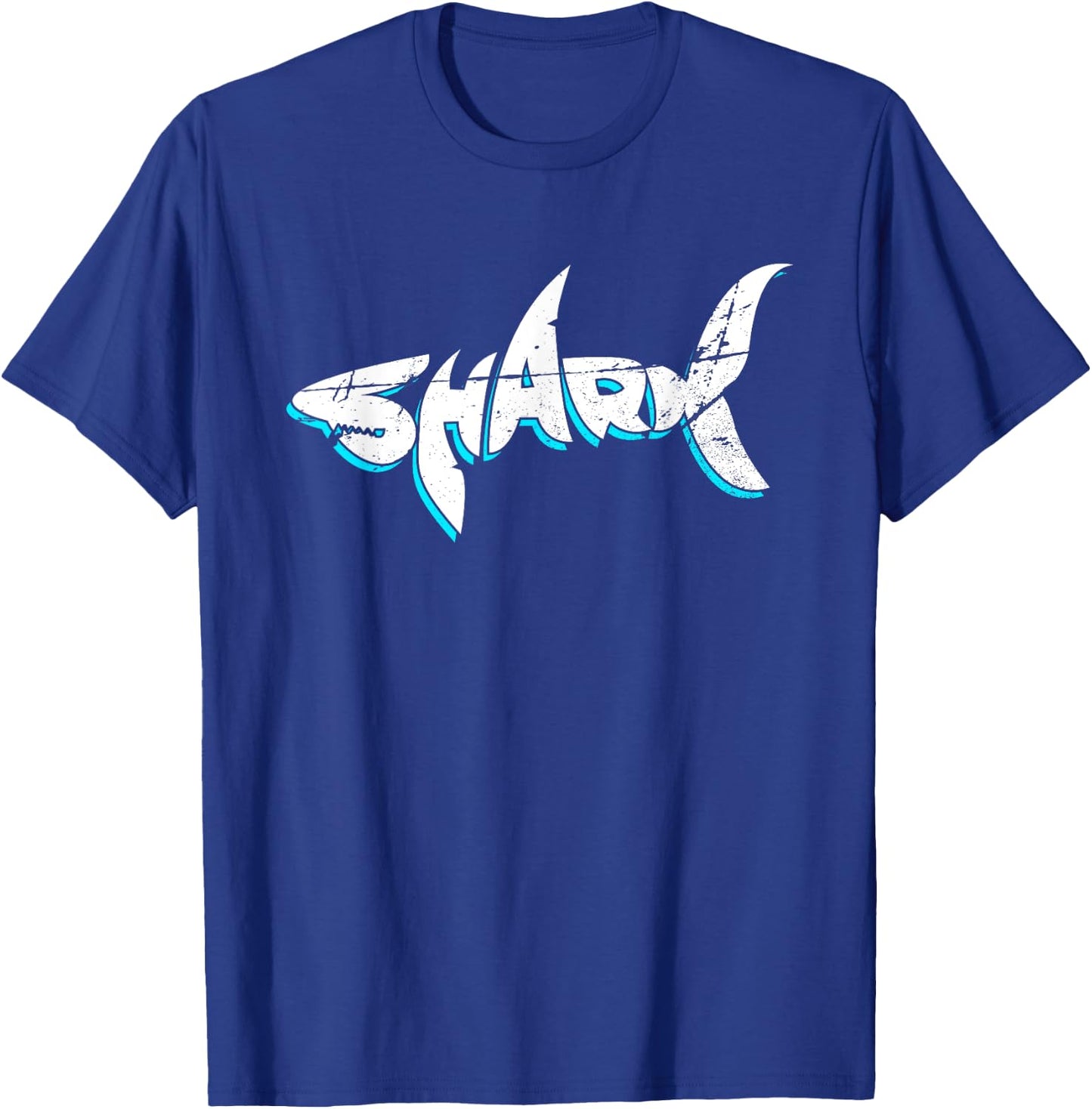 Funny Shark Shirt Boys T-Shirt - T-Shirt | Royal