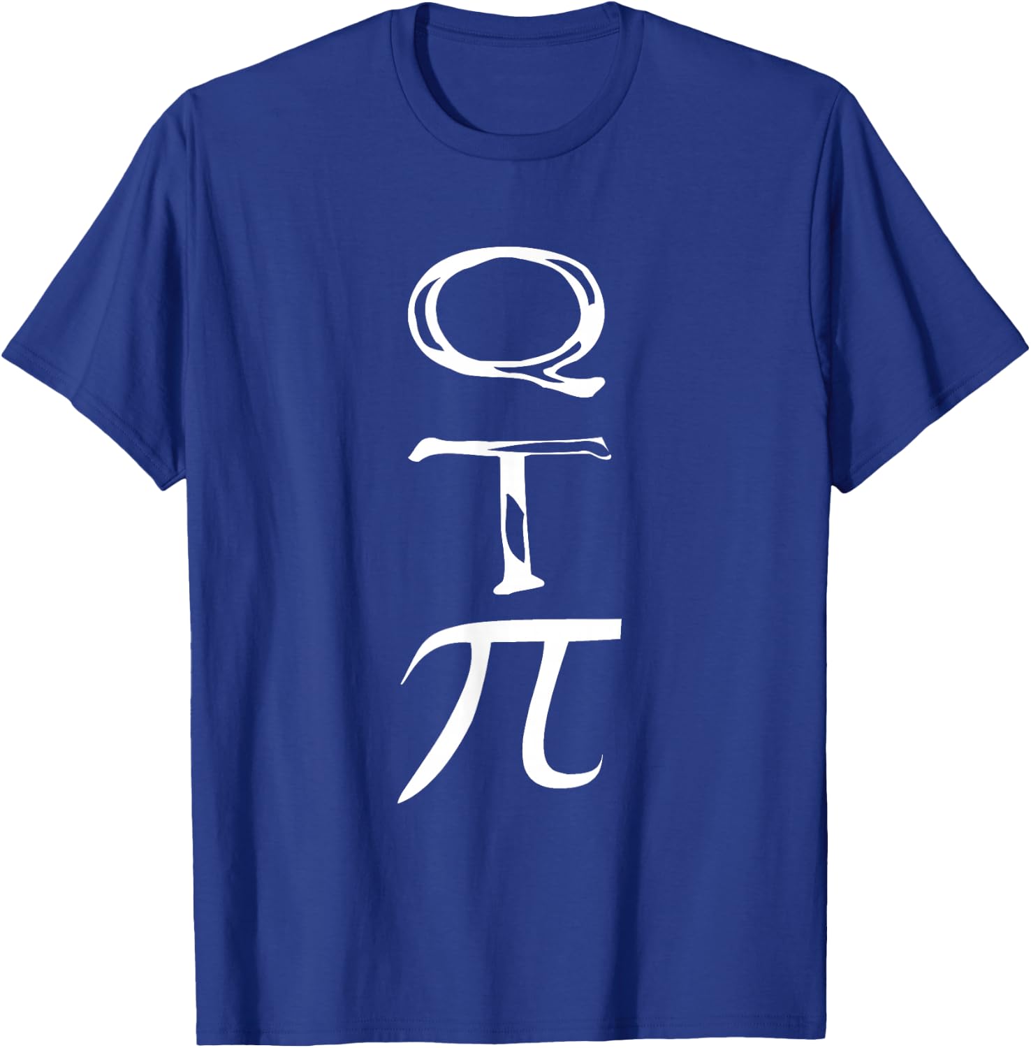 Pi Day 3.14 Cutie PI Q T Pi Funny Pie Math Geek T-Shirt - T-Shirt | Royal