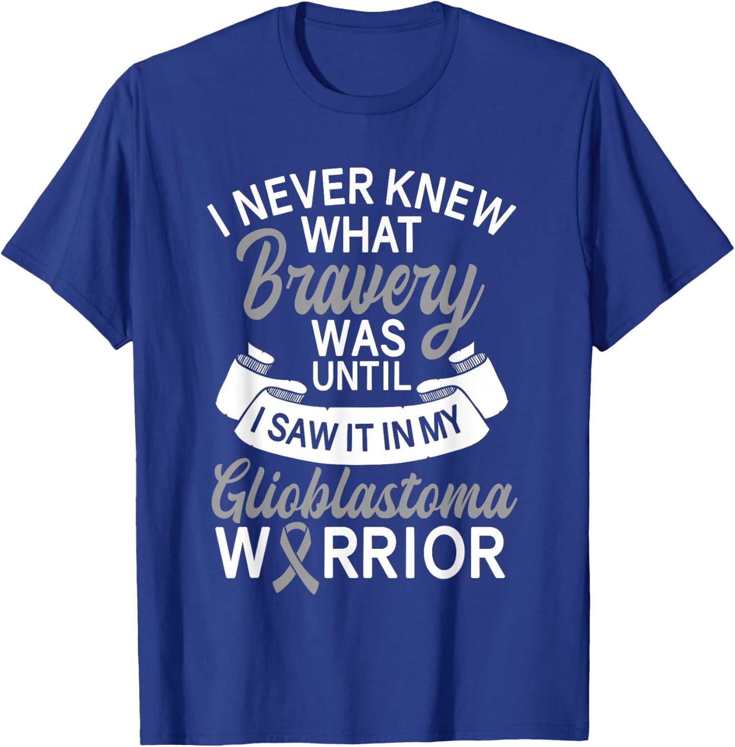 Glioblastoma Awareness GBM Advocate Brain Tumor Astrocytoma T-Shirt - T-Shirt | Royal