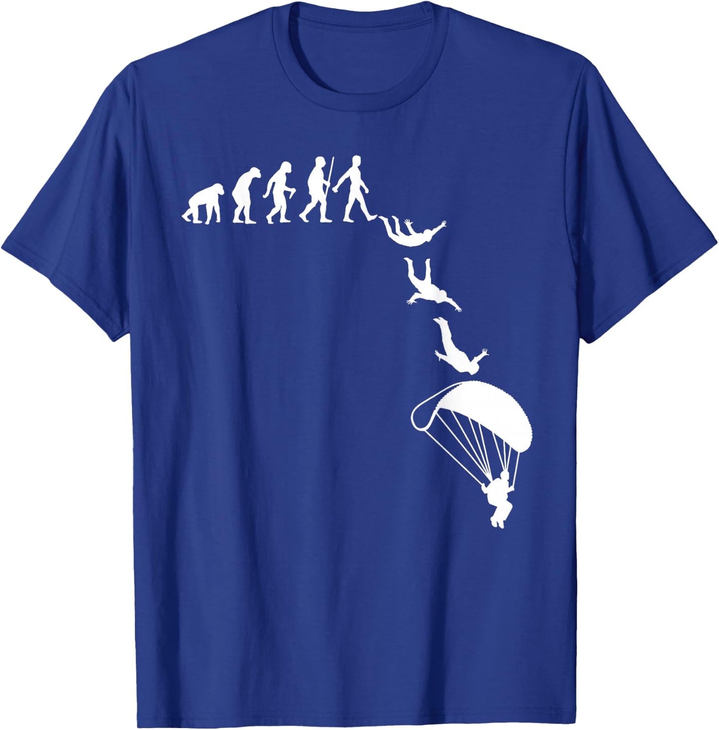 Cool Skydive Design Women Skydiver Skydiving Lovers T-Shirt - T-Shirt | Royal