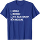Pre Med Student Gifts Men Women In Medicine Medical School T-Shirt - T-Shirt | Royal
