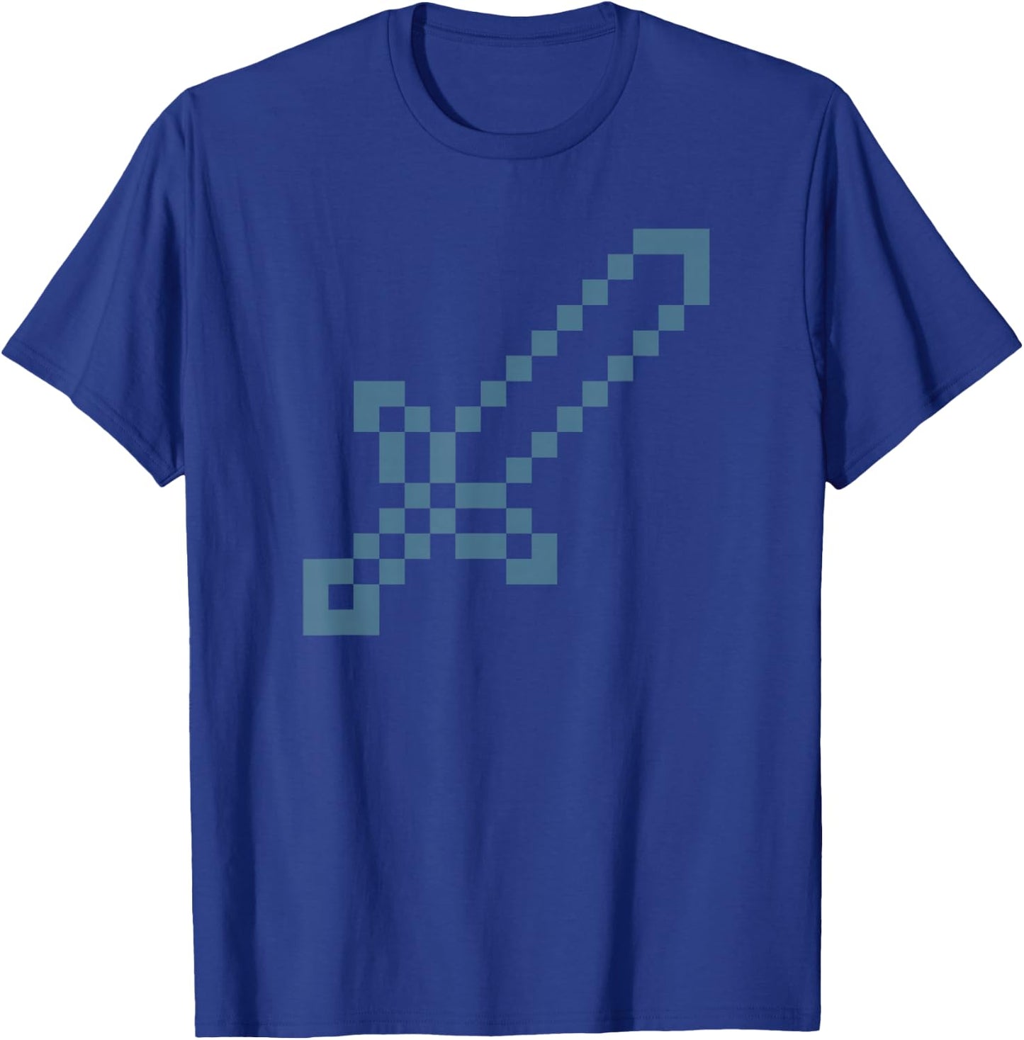 Minecraft Big Sword Icon T-Shirt - T-Shirt | Royal