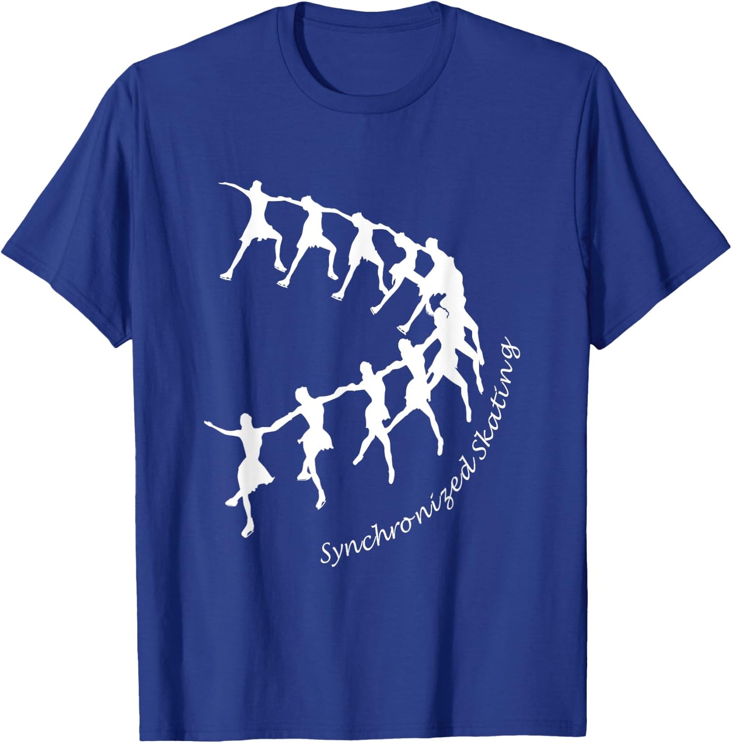 Synchronized Skating Ina Bauer line T-Shirt - T-Shirt | Royal