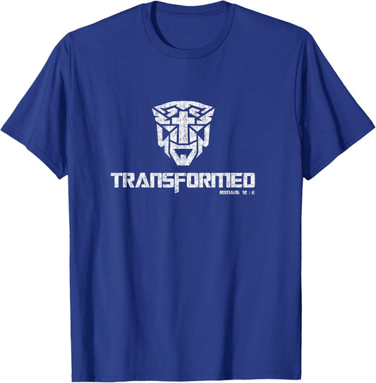Transformed Jesus God Funny Christian T Shirt Gift T-Shirt - T-Shirt | Royal