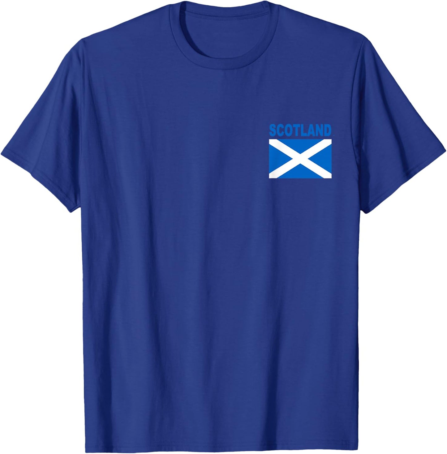 Scotland Flag Cool Pocket Scottish Alba Flags T-Shirt - T-Shirt | Royal