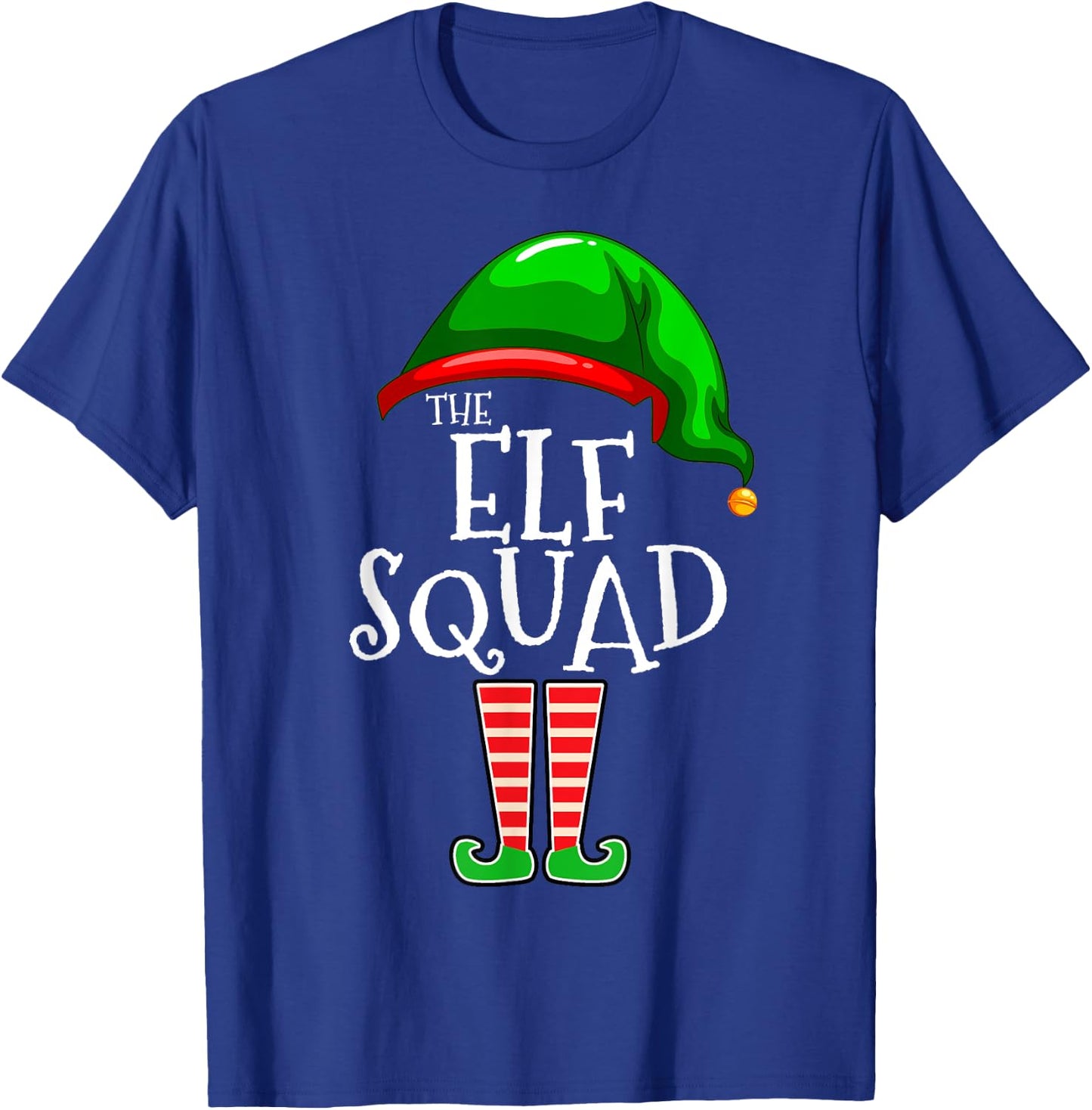 The Elf Squad Family Matching Group Christmas T-Shirt - T-Shirt | Royal