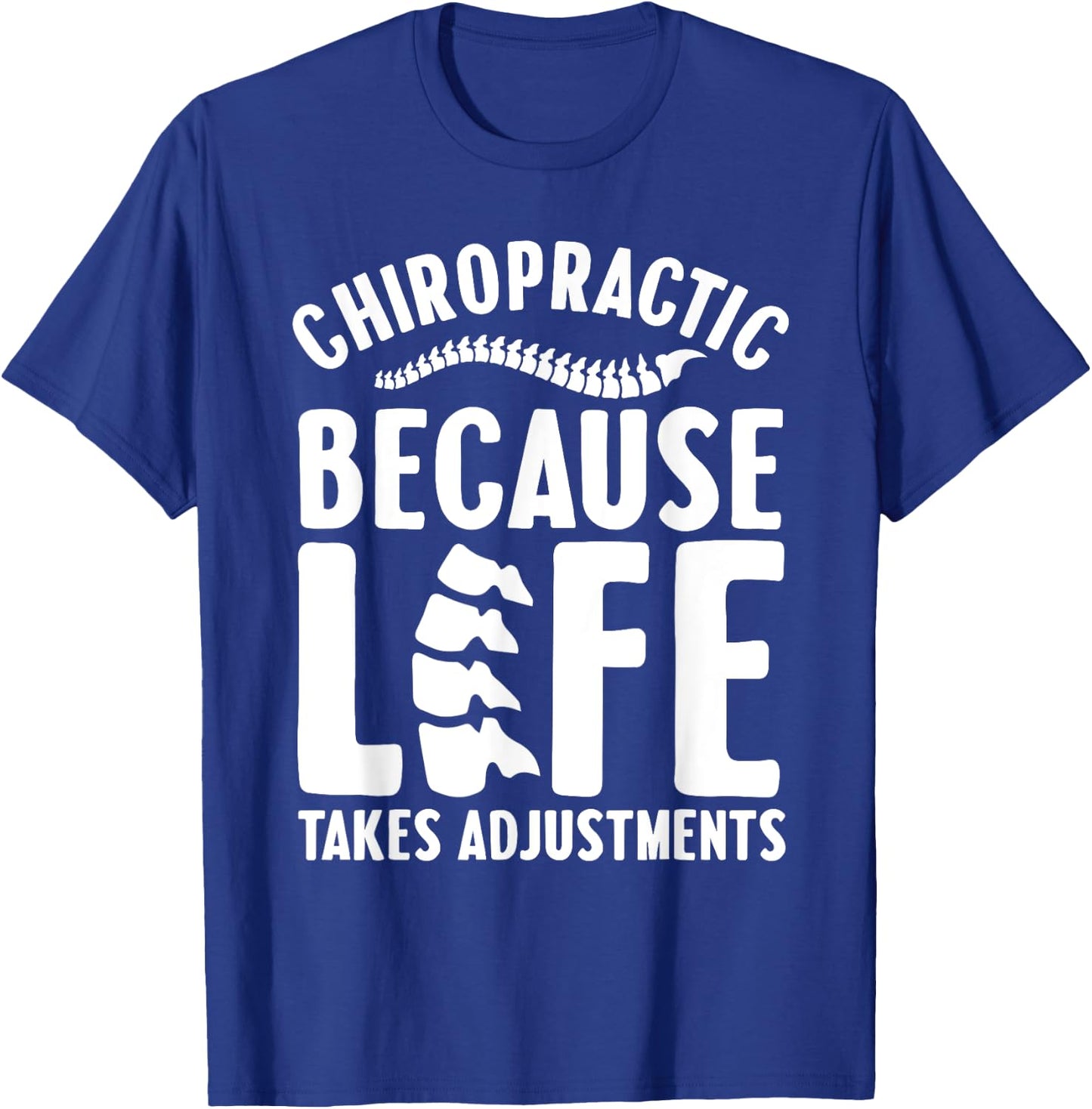 Funny Chiropractic Gift Women Chiropractic Assistant T-Shirt - T-Shirt | Royal