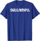 Funny Grandpa Space Astronaut Birthday Party T-Shirt - T-Shirt | Royal
