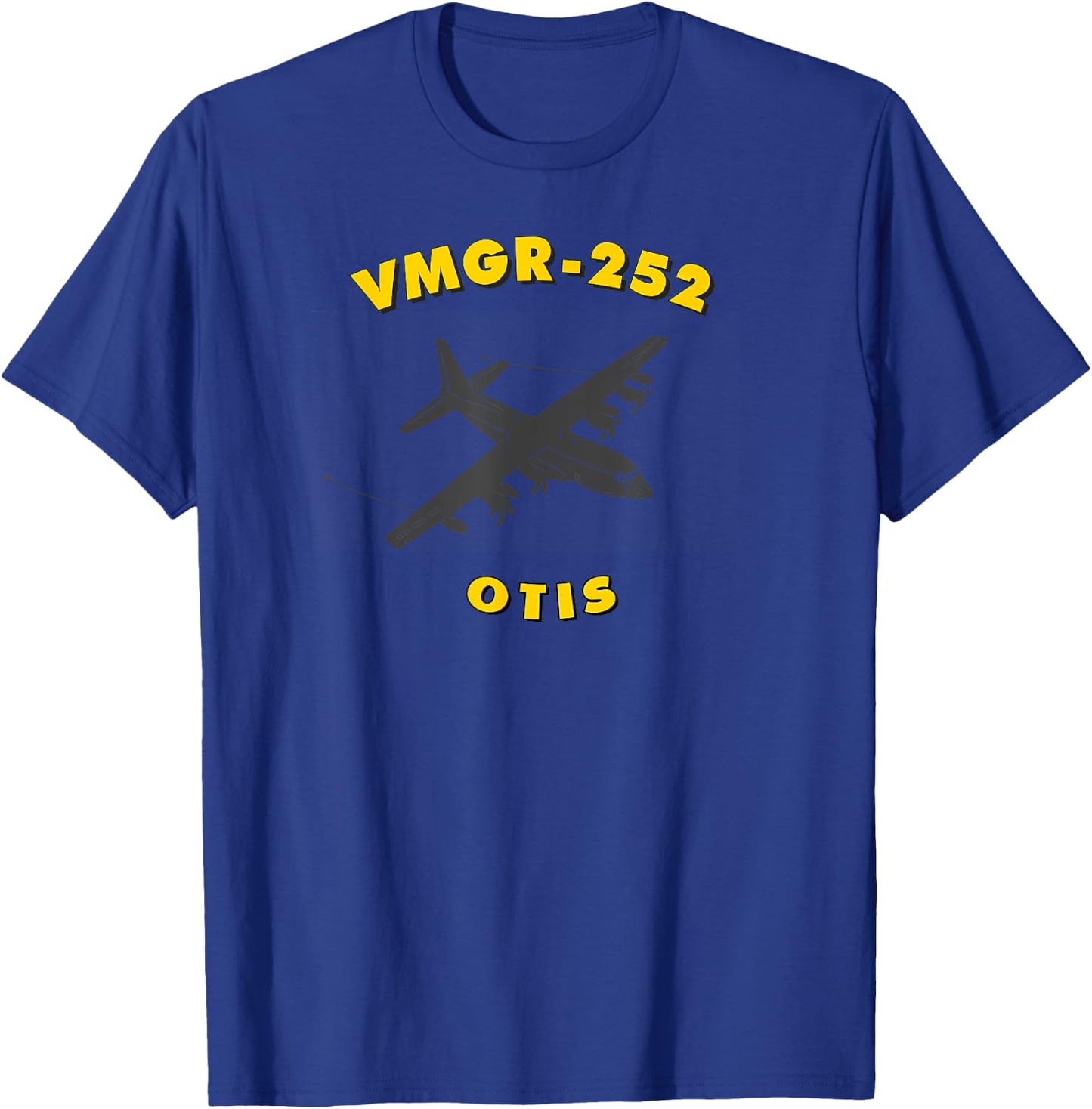 VMGR-252 Otis KC-130 Aerial Refueler Transport Squadron T-Shirt - T-Shirt | Royal