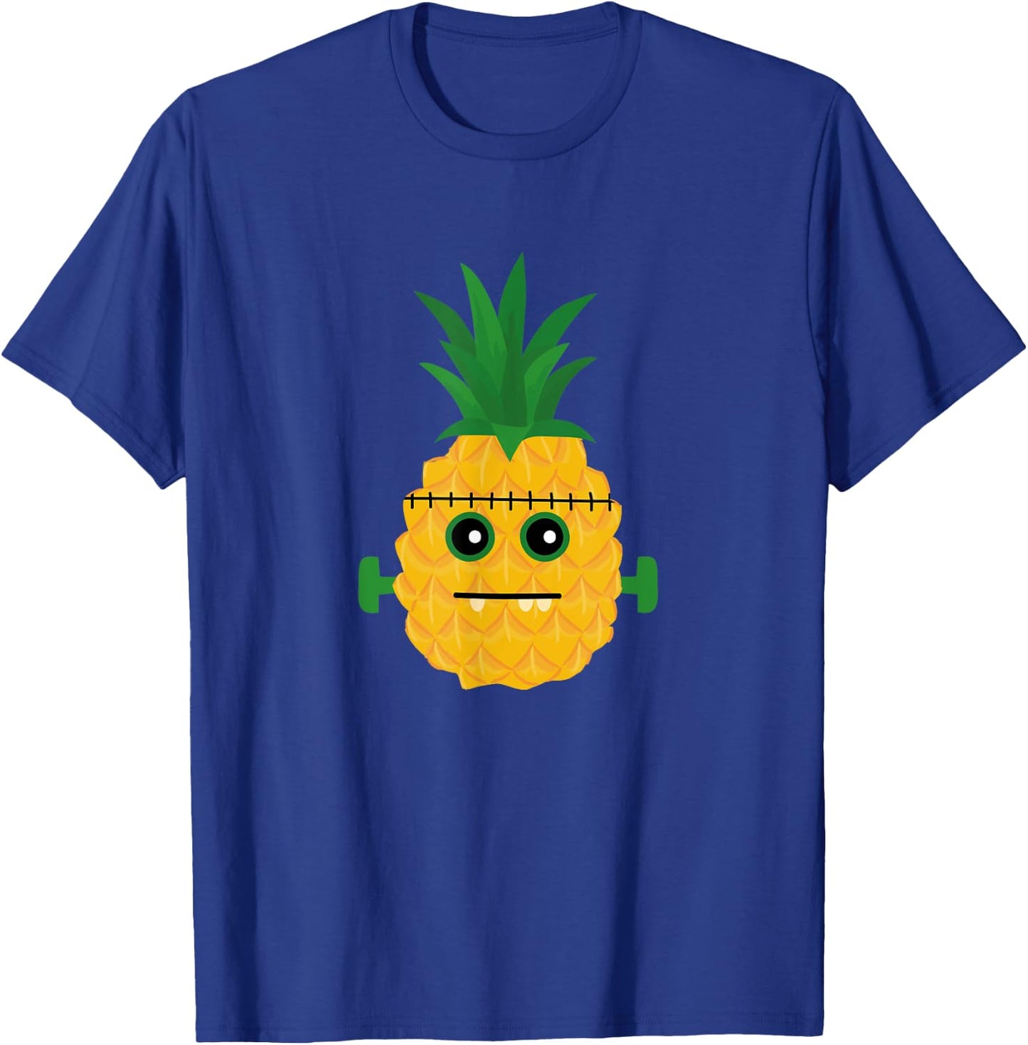 Halloween Horror Pineapple Monster T-Shirt - T-Shirt | Royal
