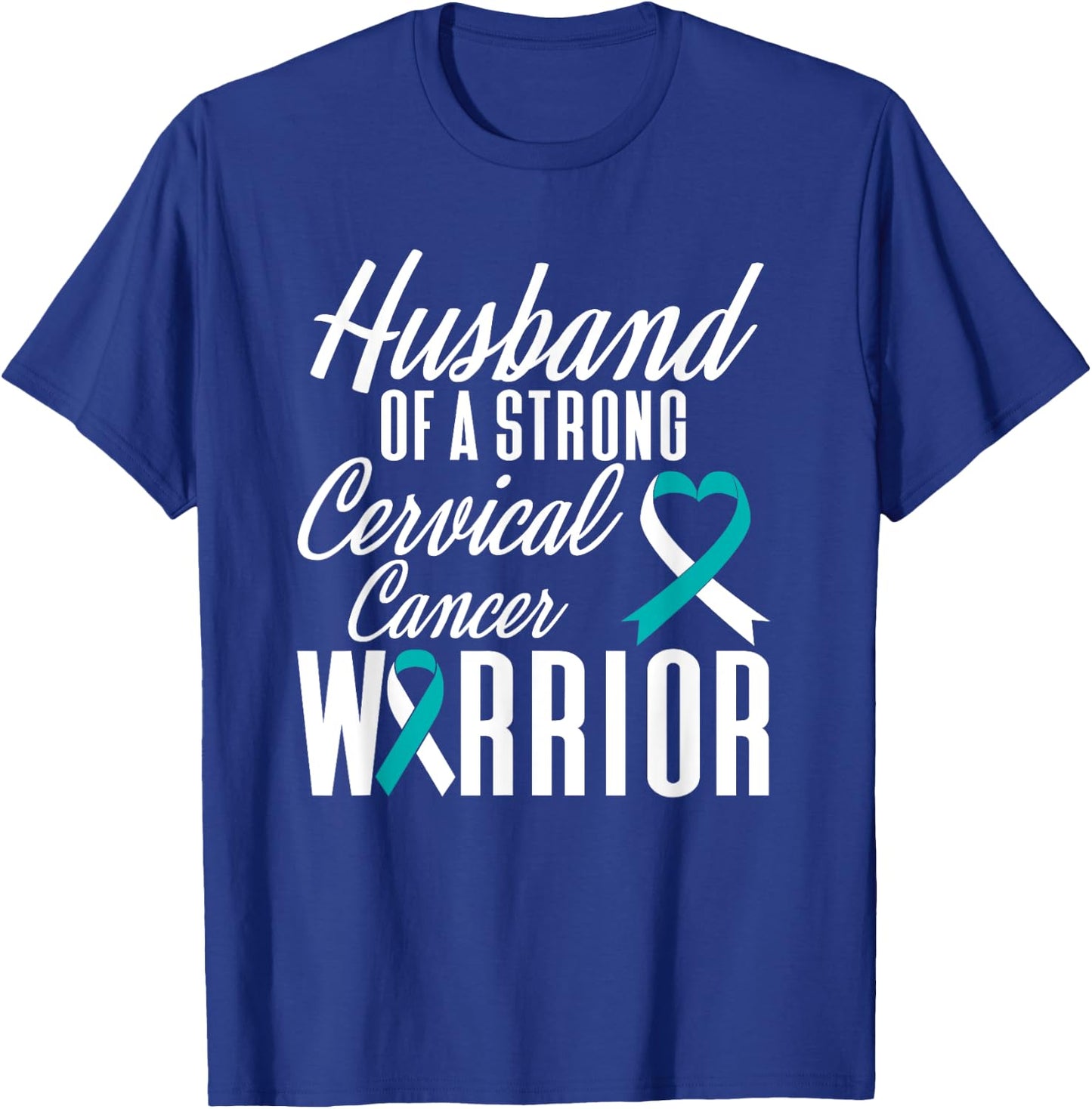Cervical Cancer Awareness Warrior Survivor T-Shirt - T-Shirt | Royal