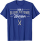 Glioblastoma Multiforme Warrior GBM Grade IV Astrocytoma T-Shirt - T-Shirt | Royal