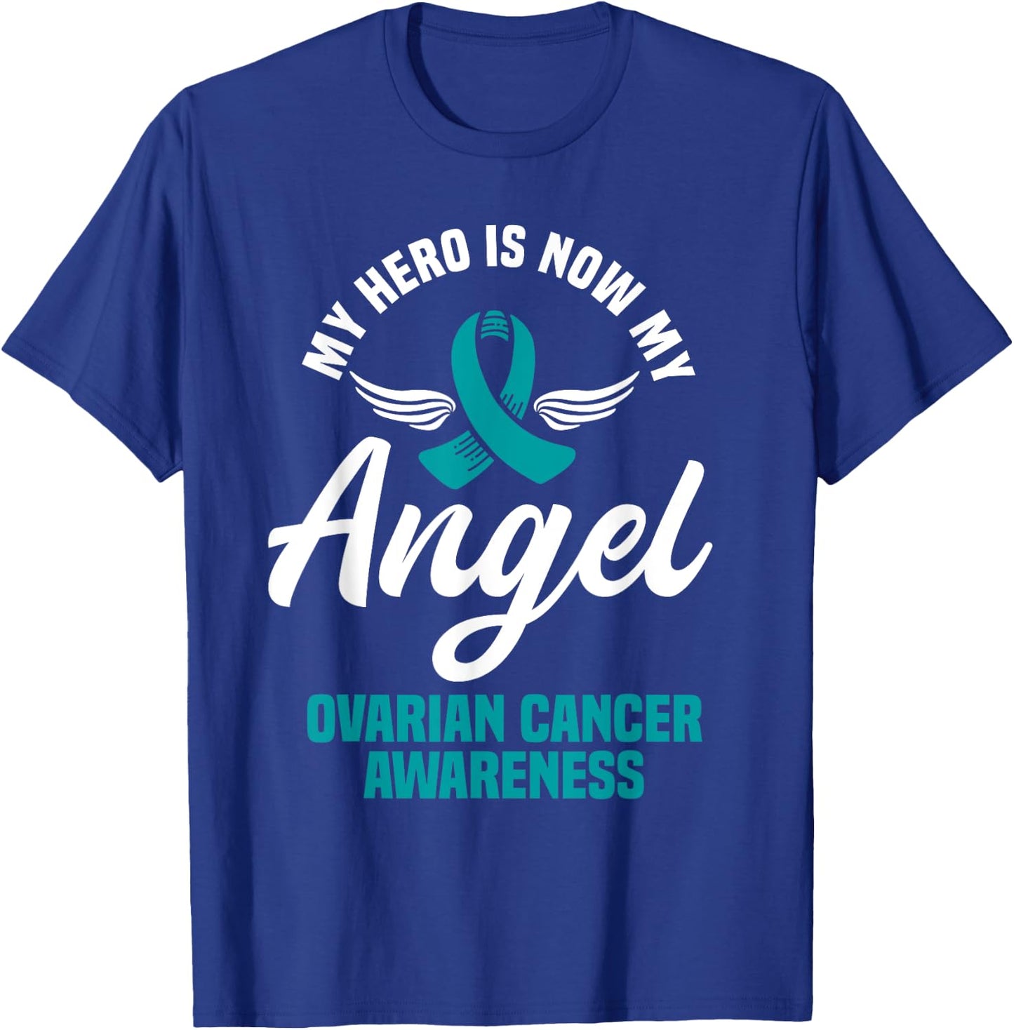 Ovarian Cancer Awareness Mother's Day T-Shirt - T-Shirt | Royal