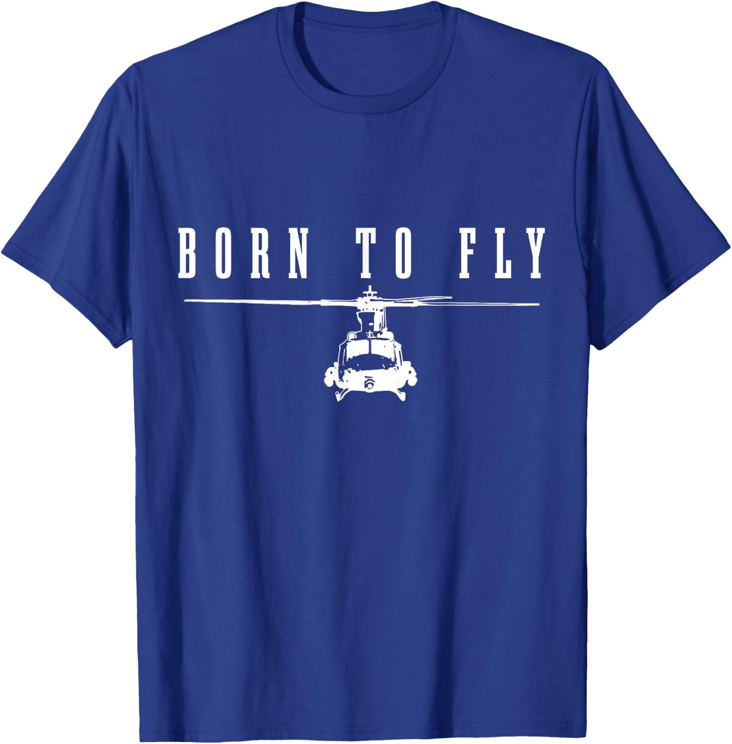 Helicopter Pilot T-Shirt - T-Shirt | Royal