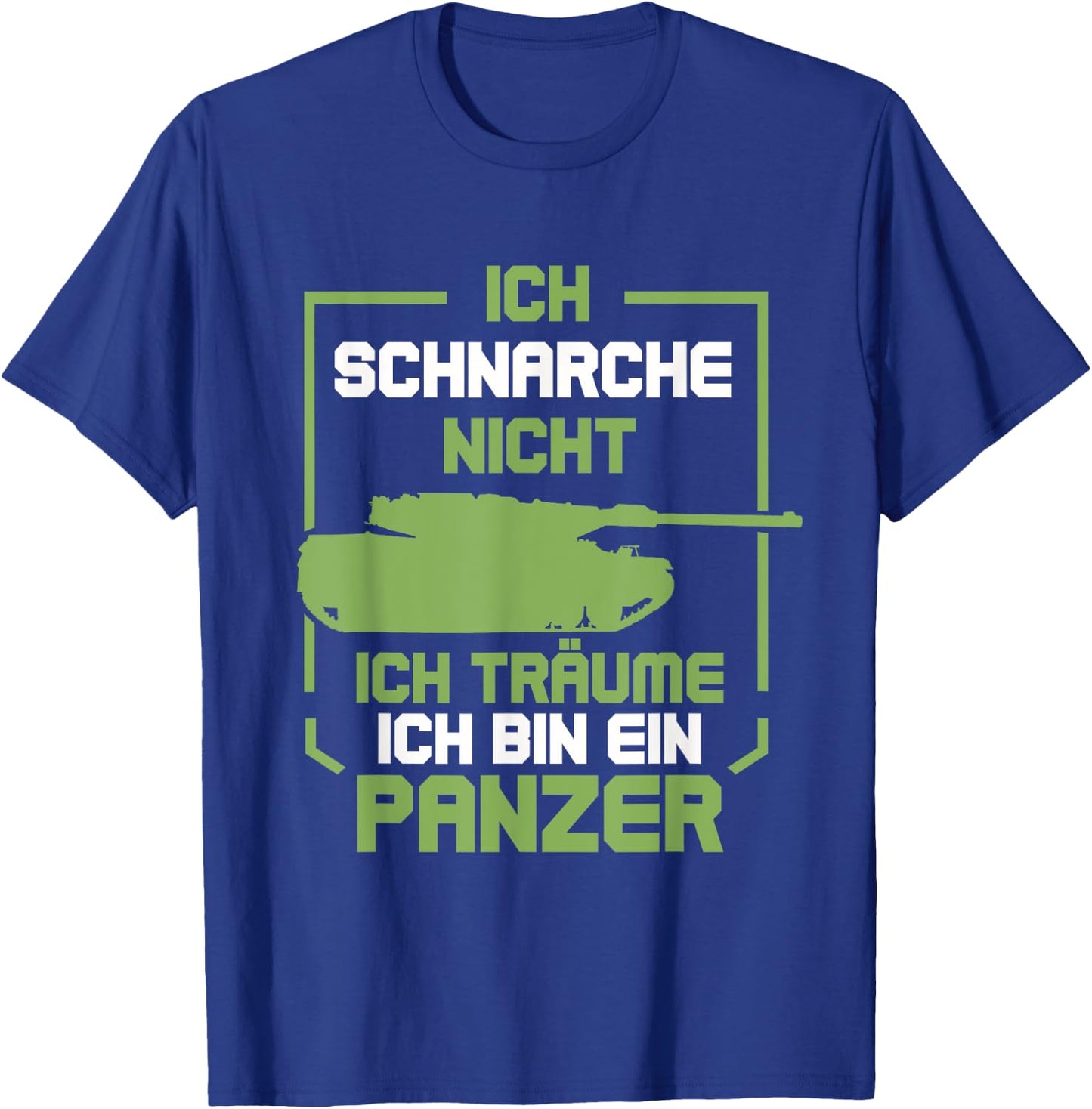 Tank Driver for Military German Army Tiger Tank WW2 T-Shirt - T-Shirt | Royal