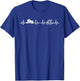 Truck Driver heartbeat For Trucker Men T-Shirt - T-Shirt | Royal