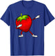 Funny Strawberry Design Dabbing Strawberry Lover Men Women T-Shirt - T-Shirt | Royal