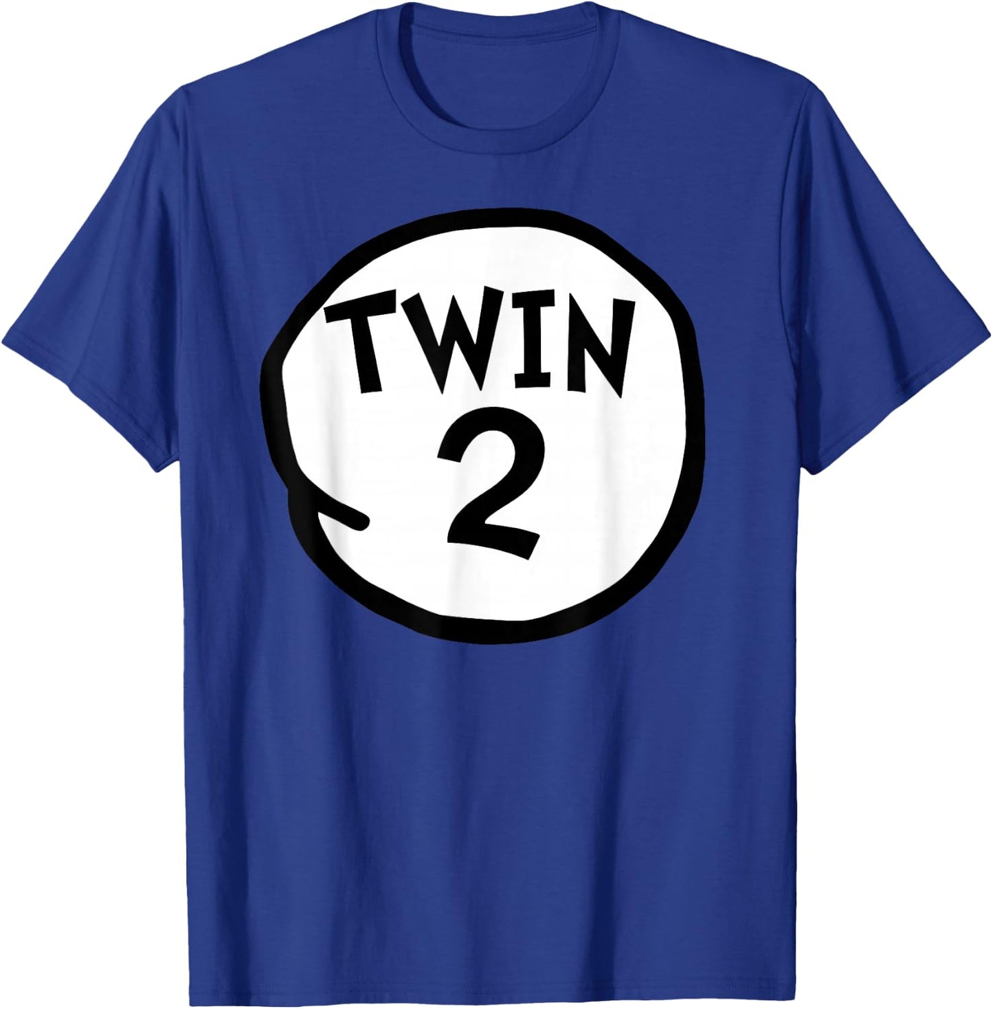 Twin 2 funny matching twin twin two T-Shirt - T-Shirt | Royal