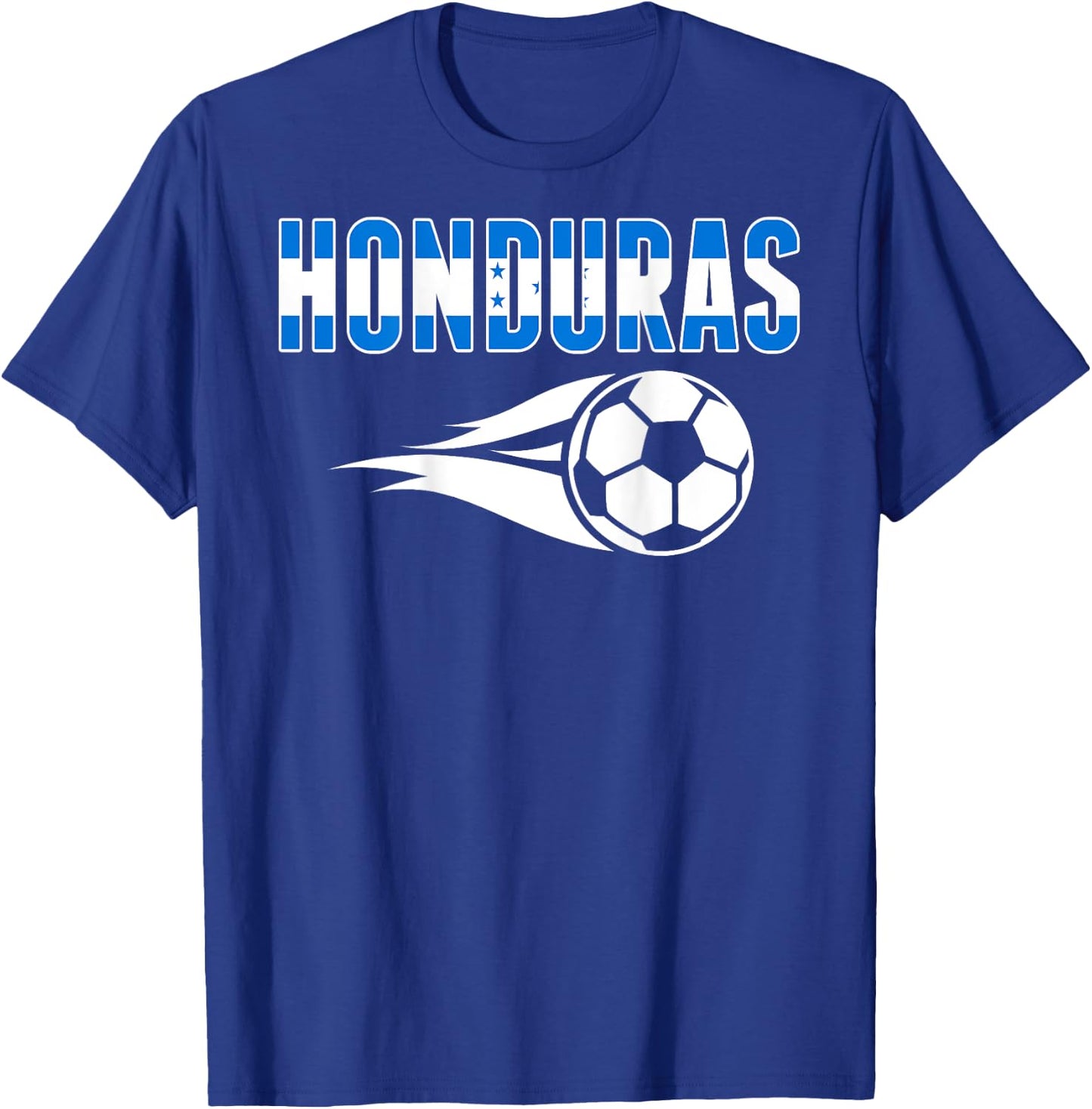 Proud Honduras Soccer Fans Jersey - Honduran Football Lovers T-Shirt - T-Shirt | Royal