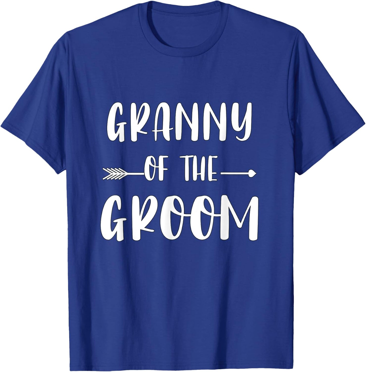 Granny Of The Groom Wedding Party Matching Bridal Party T-Shirt - T-Shirt | Royal