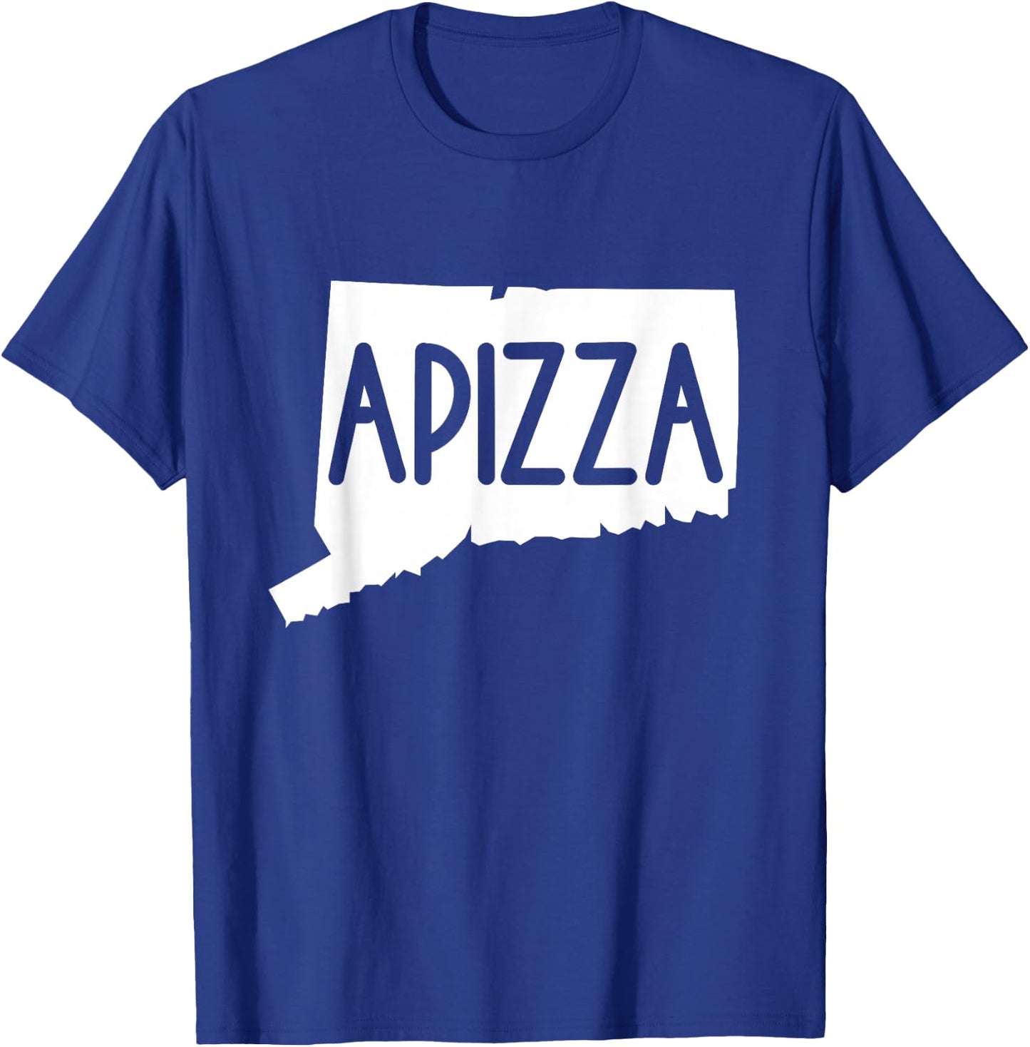Vintage Apizza Connecticut | CT Pizza Lovers Gifts New Haven T-Shirt - T-Shirt | Royal