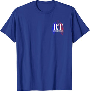Respiratory Therapy - RRT - Respiratory Care T-Shirt - T-Shirt | Royal