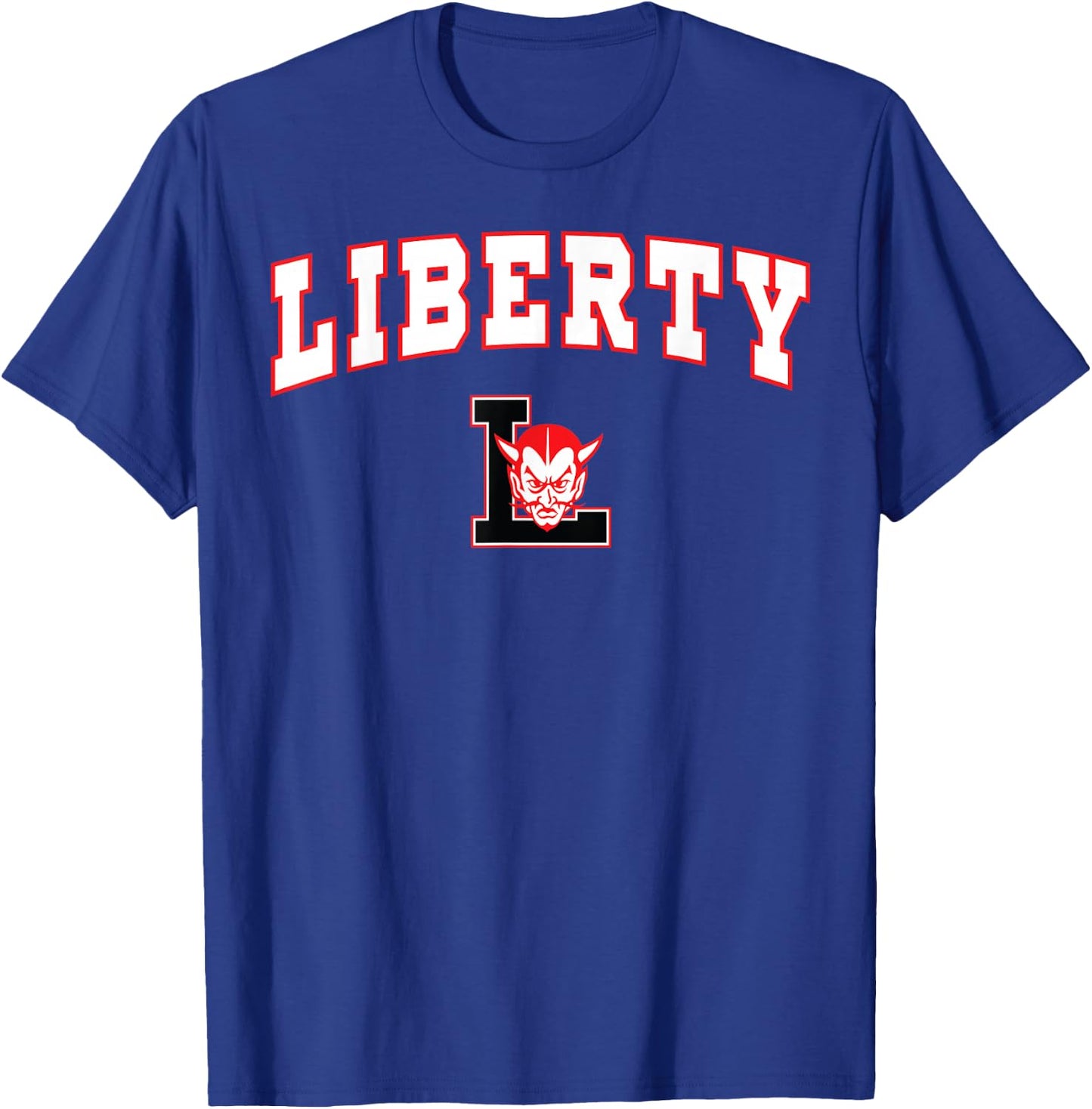 Liberty High School Red Devils C2 T-Shirt - T-Shirt | Royal