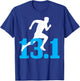 Half Marathon Runner Half Marathon Running Shoe, 13.1 Miles T-Shirt - T-Shirt | Royal