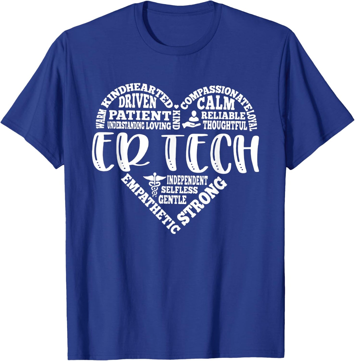 ER Technician Emergency Room T-Shirt - T-Shirt | Royal