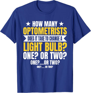 Optometrists Eye Optician Ophthalmologist Optometry Doctor T-Shirt - T-Shirt | Royal