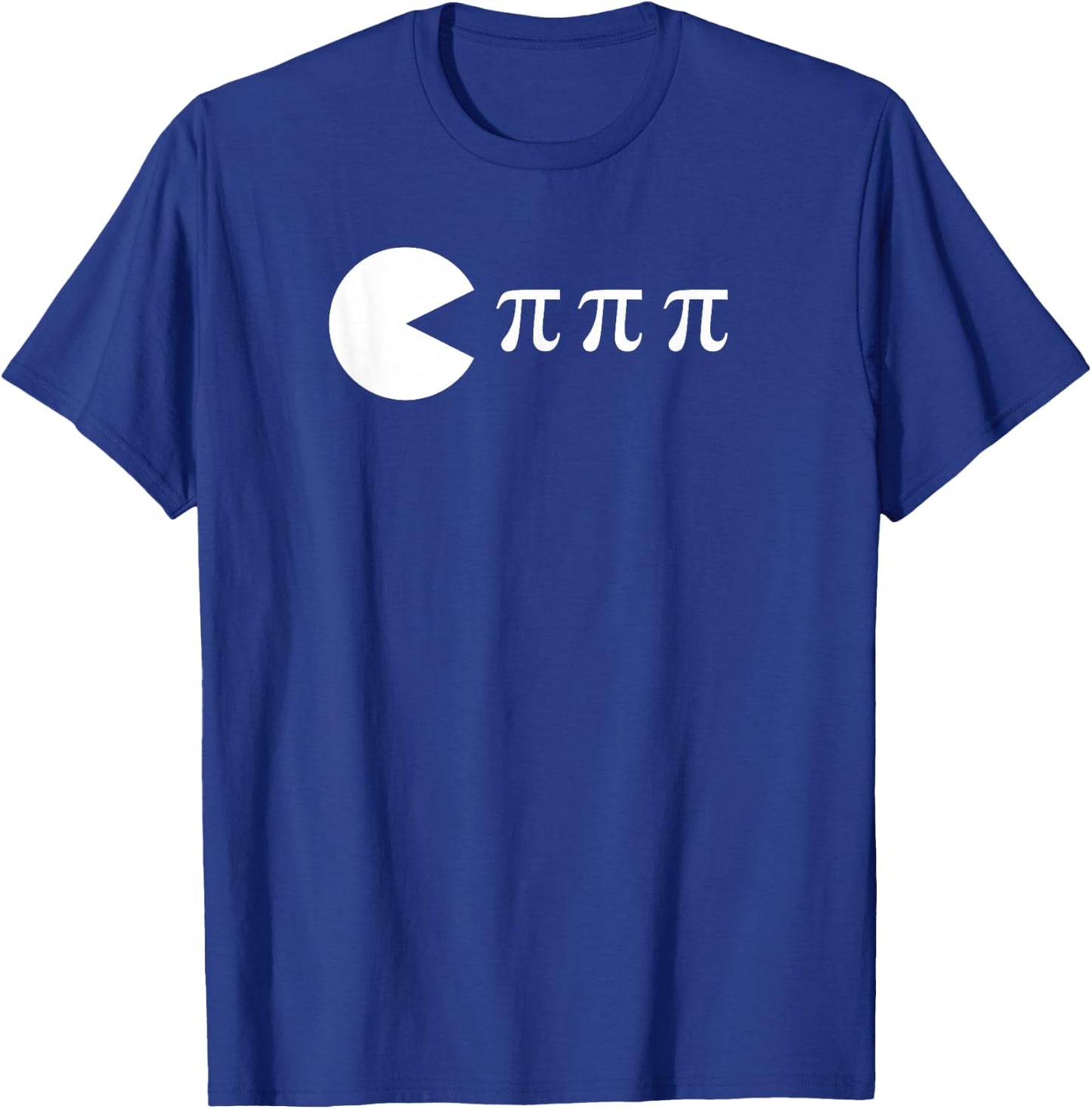 Funny Pi Day Math Science Ate Pi Symbol T-Shirt - T-Shirt | Royal