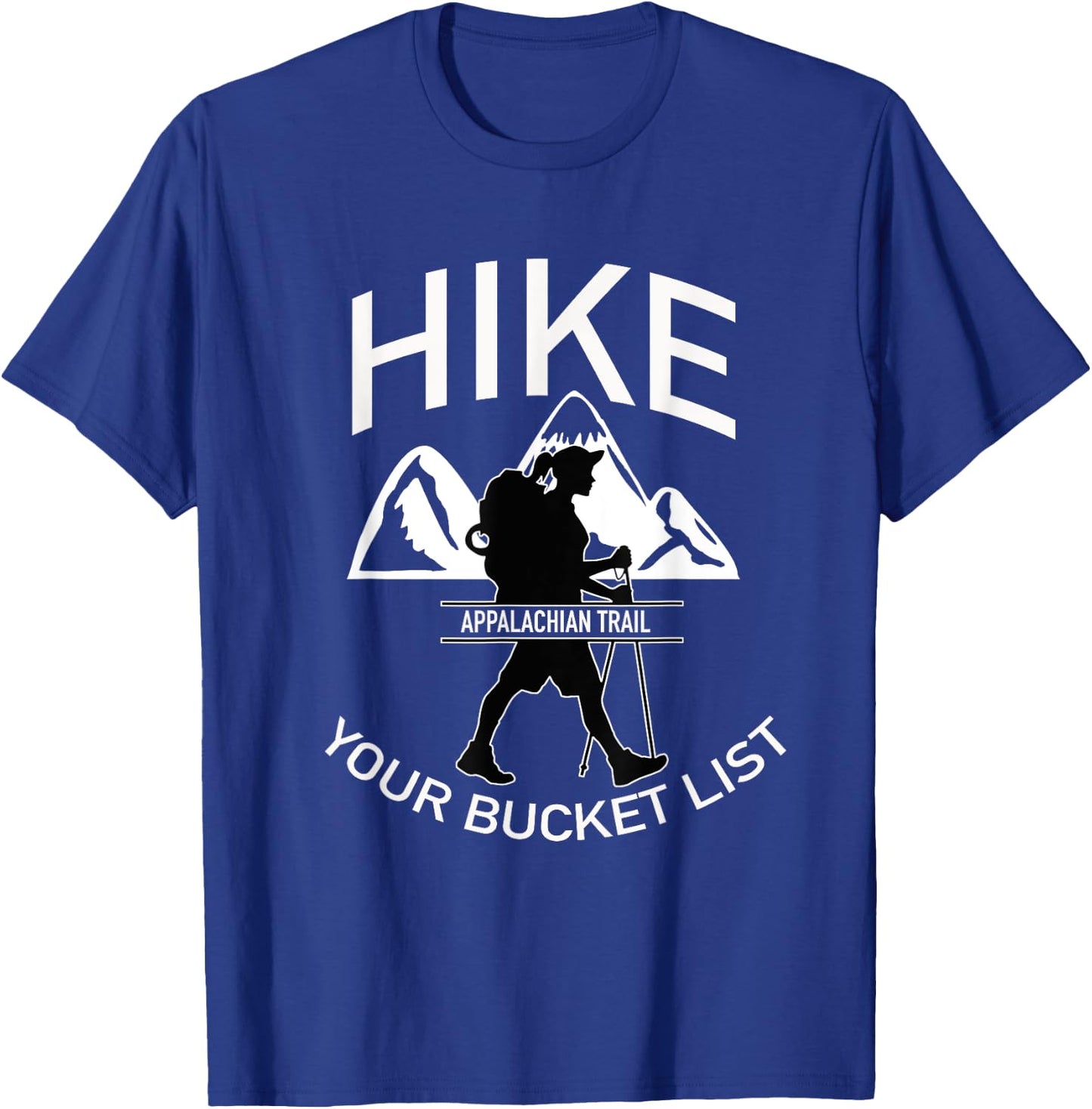 Triple Crown Hiking - Appalachian Trail T Shirt Women T-Shirt - T-Shirt | Royal