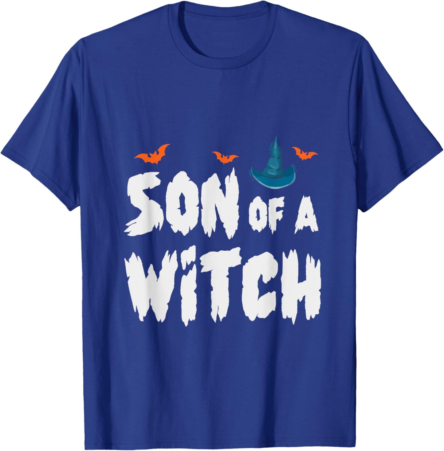 Son of a Witch Halloween Sweet or Sour Pumpkin Gift T-Shirt - T-Shirt | Royal