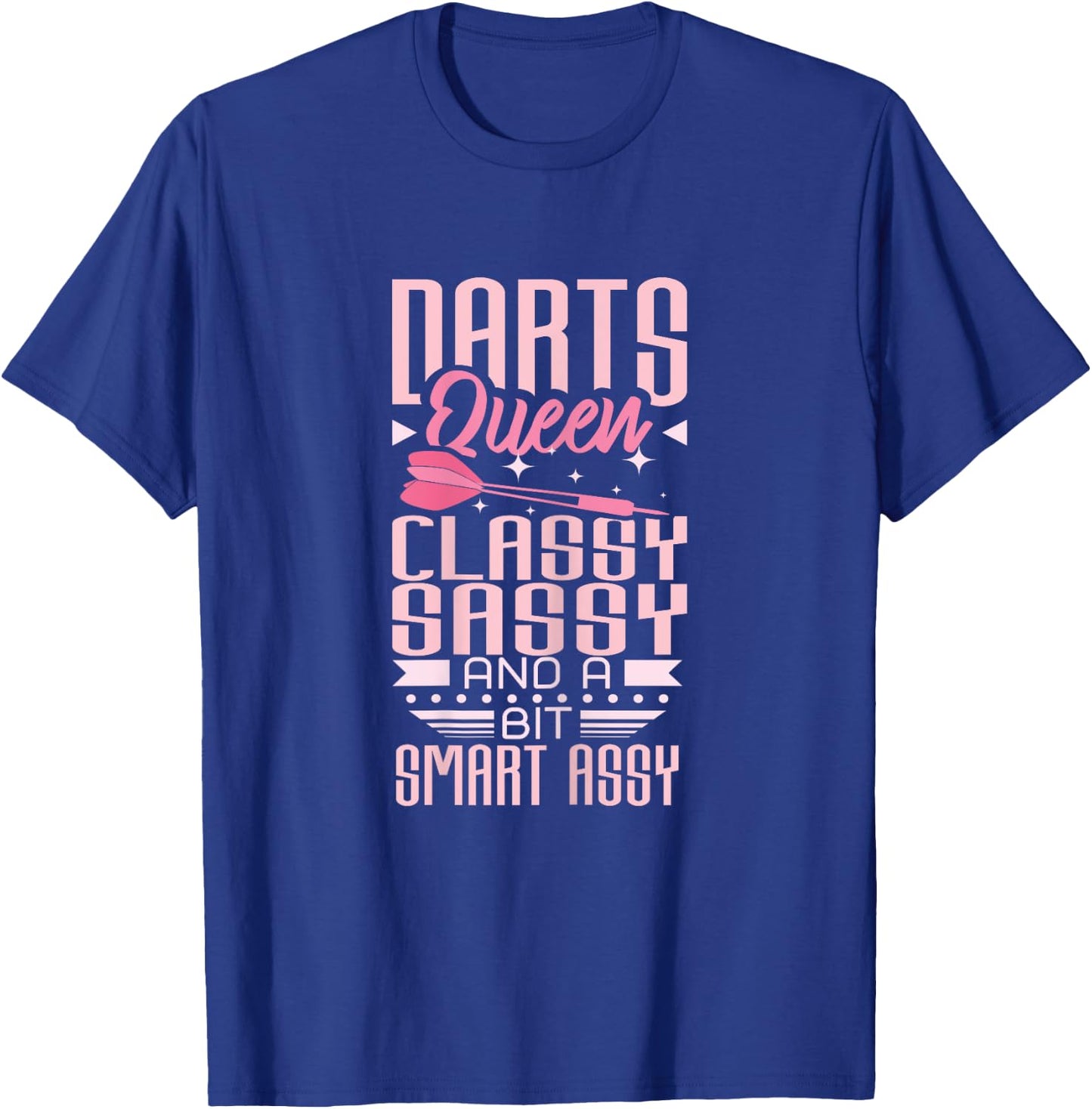 Dart player Darts Queen T-Shirt - T-Shirt | Royal