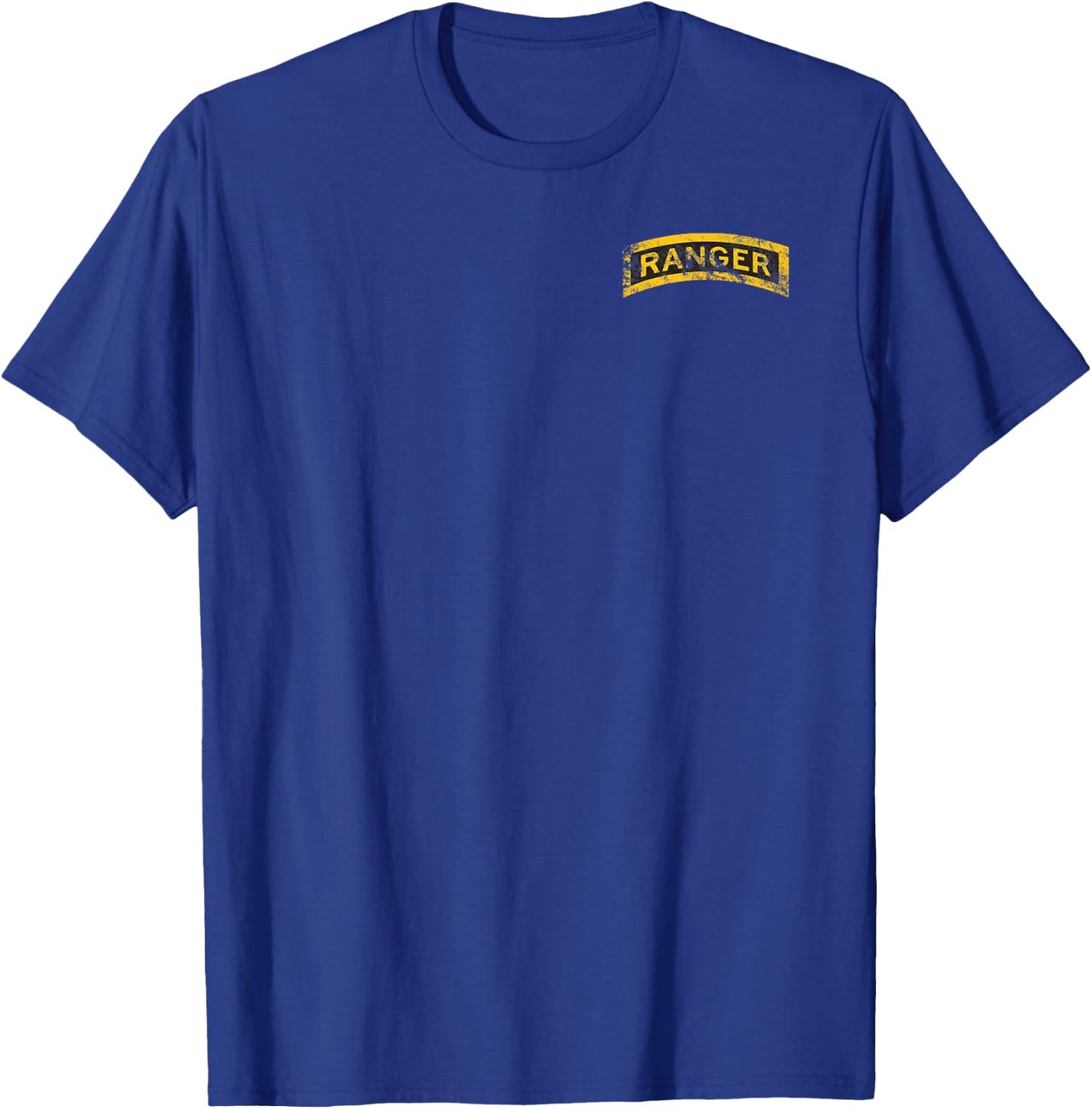 US Army Vintage Ranger Tab OD Green T-Shirt - T-Shirt | Royal