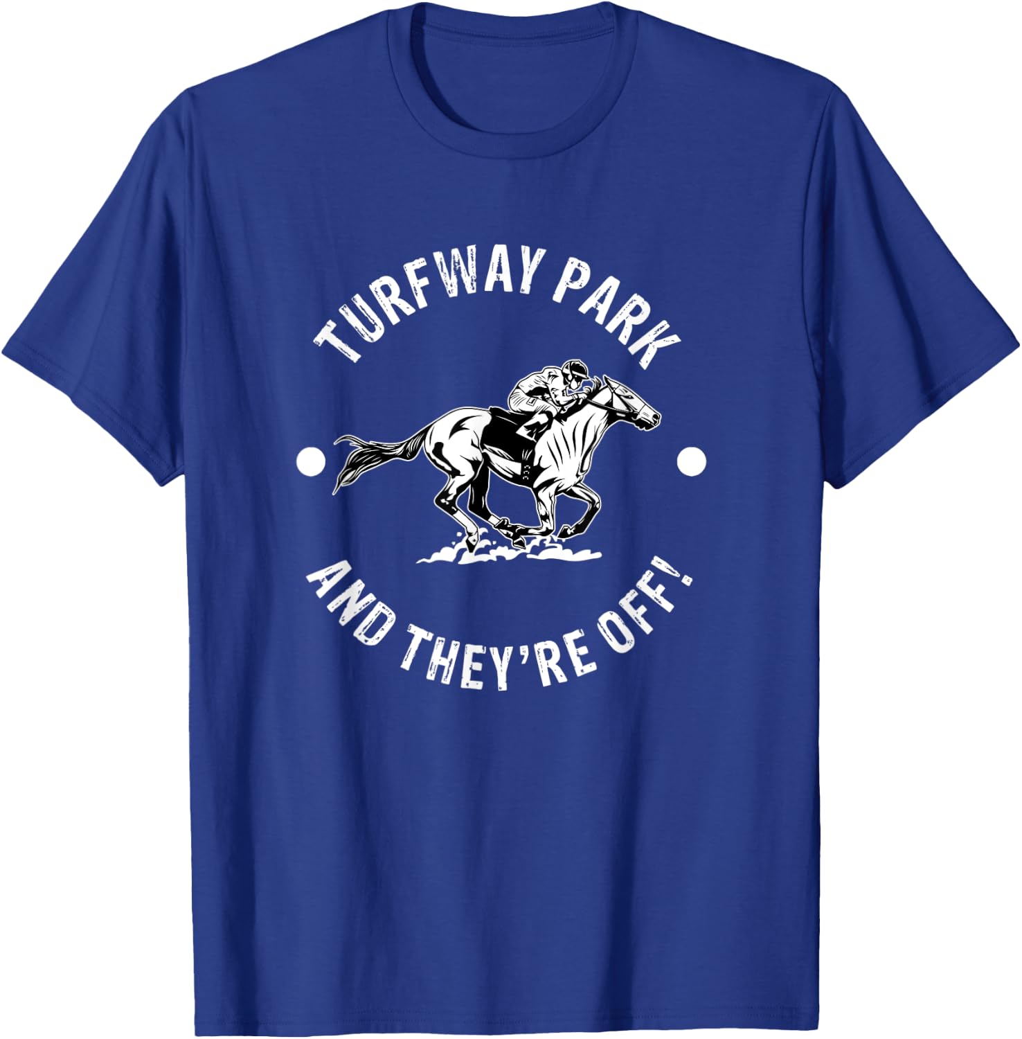 Turfway Park Racetrack Horse Racing Fan Equestrian KY Derby T-Shirt - T-Shirt | Royal