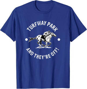 Turfway Park Racetrack Horse Racing Fan Equestrian KY Derby T-Shirt - T-Shirt | Royal