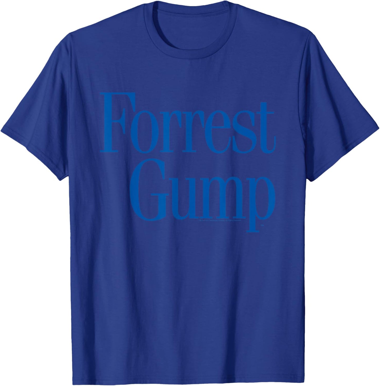Forrest Gump Logo T-Shirt - T-Shirt | Royal