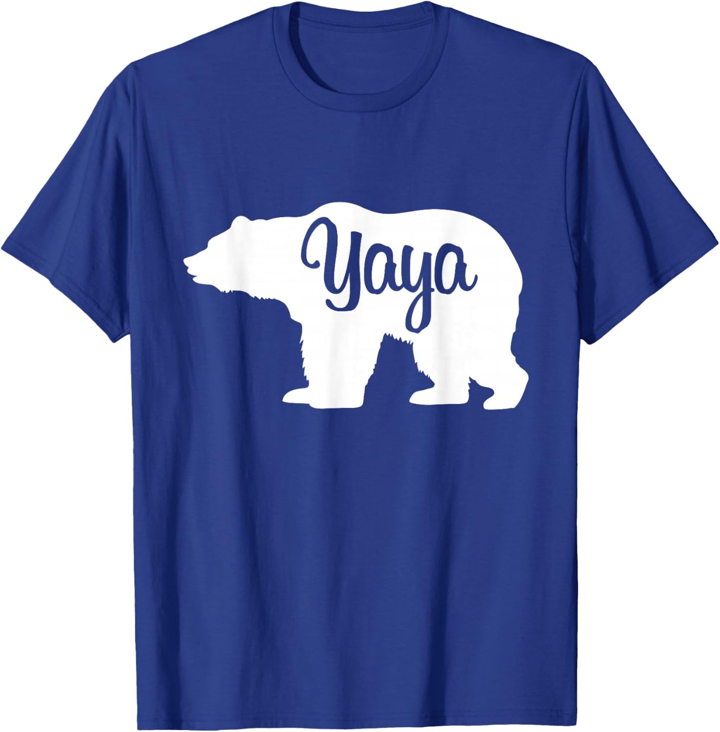 Yaya Bear Silhouette T-Shirt - T-Shirt | Royal