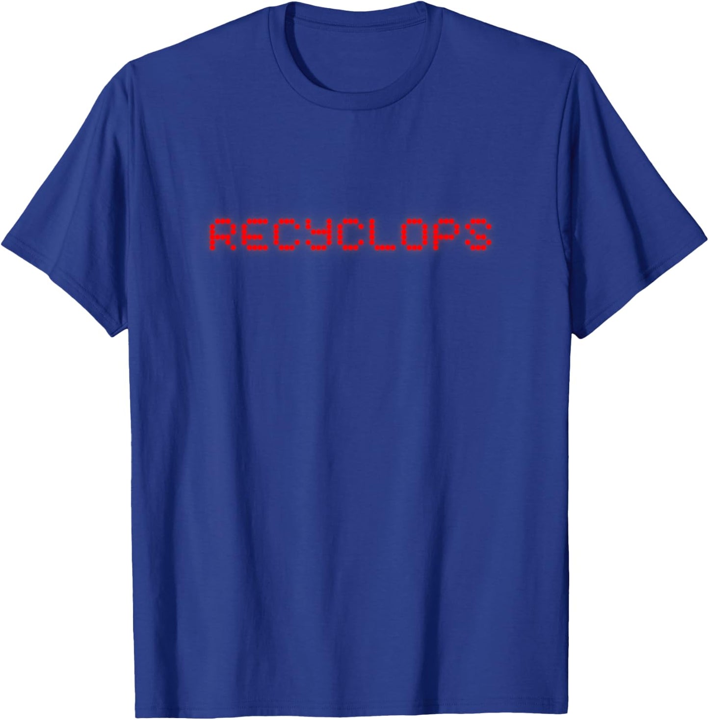 Funny Office Humour Recyclops T-Shirt - T-Shirt | Royal